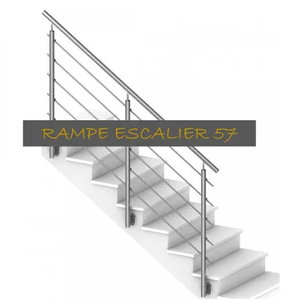 Image de RAMPE ESCALIER & GARDE-CORPS TERRASSE METZ Moselle 57